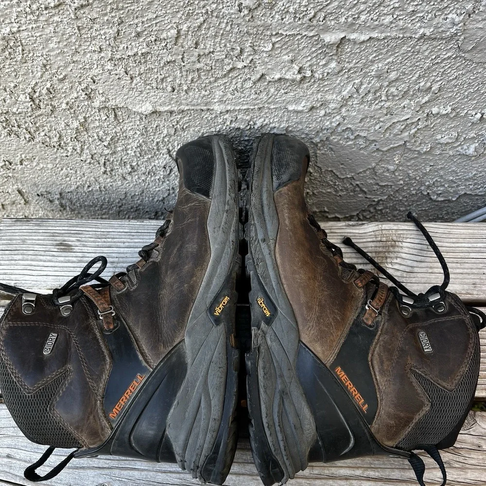MERRELL Men Size 11.5 Phaserbound 2 Carbon Fiber Toe Waterproof Work